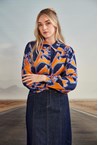 STEVIE SKIRT - dark denim